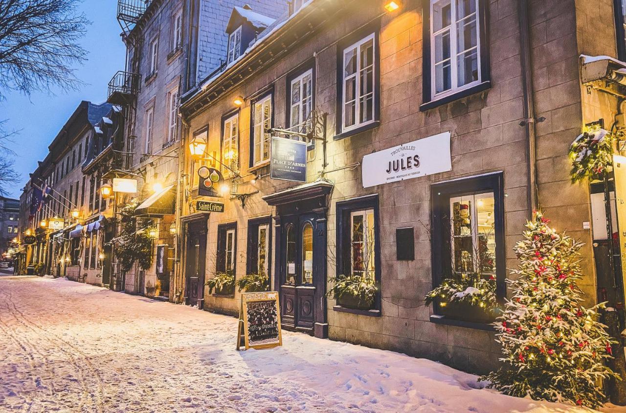 Auberge Place D'Armes Quebec City Bagian luar foto